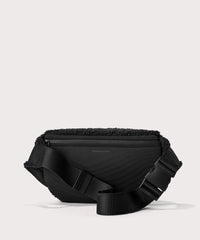 Jax Large Fanny Pack in Onyx Shearling