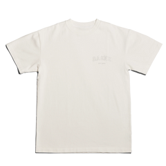 Varsity Logo T-shirt in Moonbeam, Large