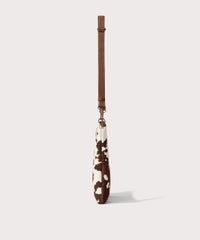 Reid Computer Sling in Cow Print, 16-inch