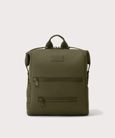 Indi Diaper Backpack in Dark Moss, Medium