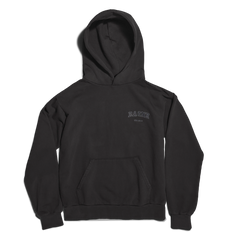 Varsity Logo Hoodie in Onyx, 2X