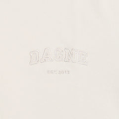 Varsity Logo T-shirt in Moonbeam, 4X