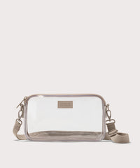 Nora Stadium Shoulder Bag in Clear