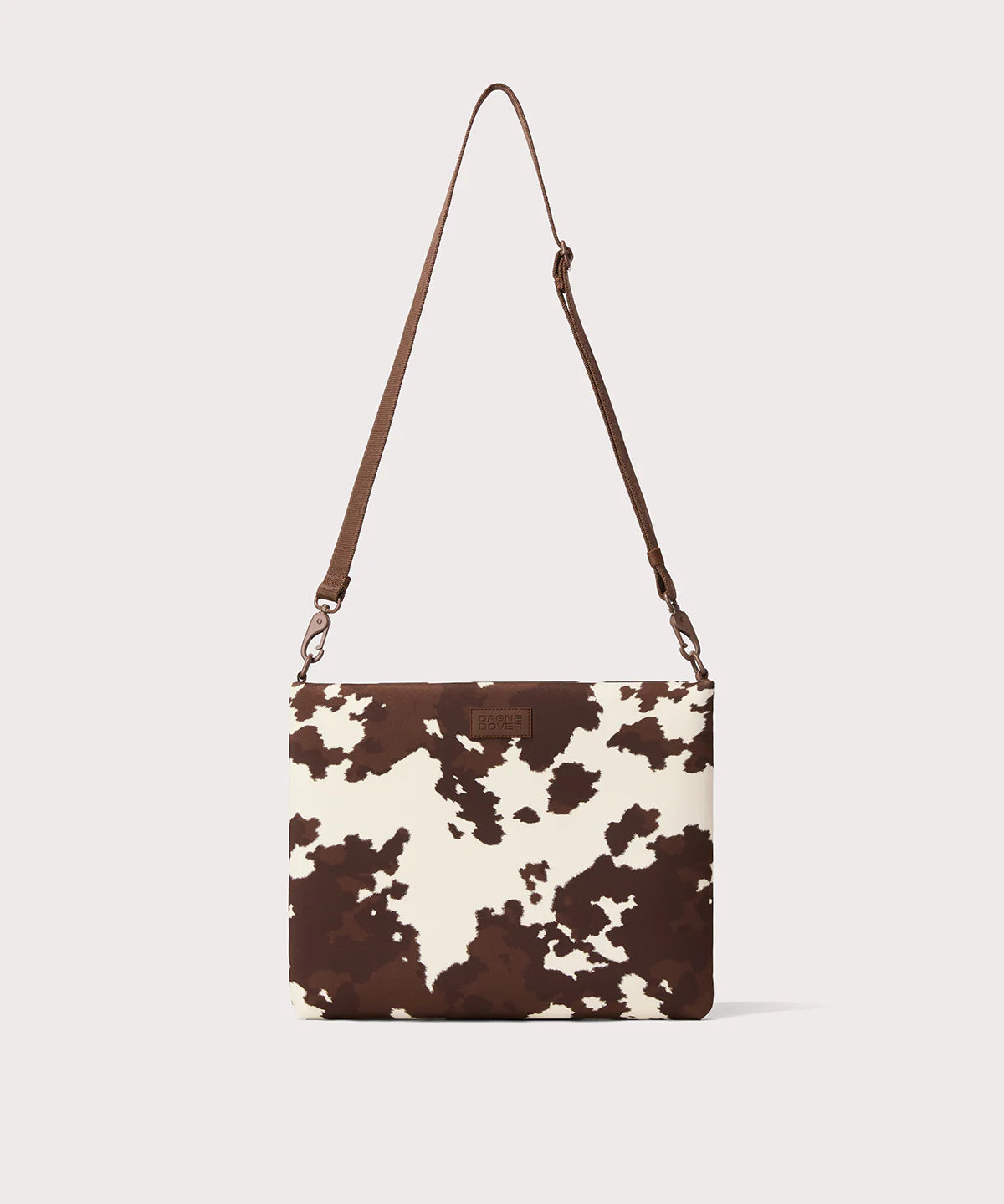 Reid Computer Sling in Cow Print, 14-inch