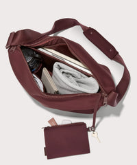 Enzo Messenger Bag in Ancho